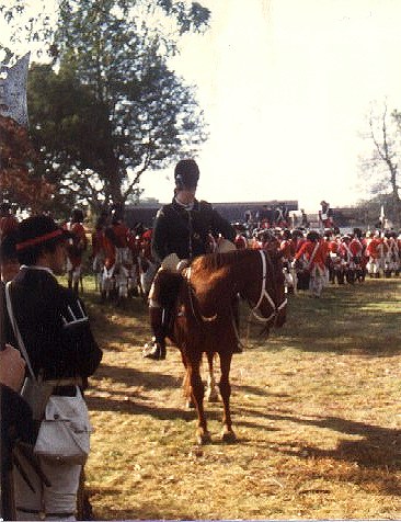 Queen's Rangers Light Dragoon, Yorktown, 1981